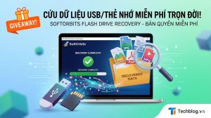 Bản Quyền Miễn Phí Trọn Đời SoftOrbits Flash Drive Recovery
